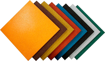 Резиновая плитка EWMET 500х500х12 мм (цвета в ассортименте) EW500 фото